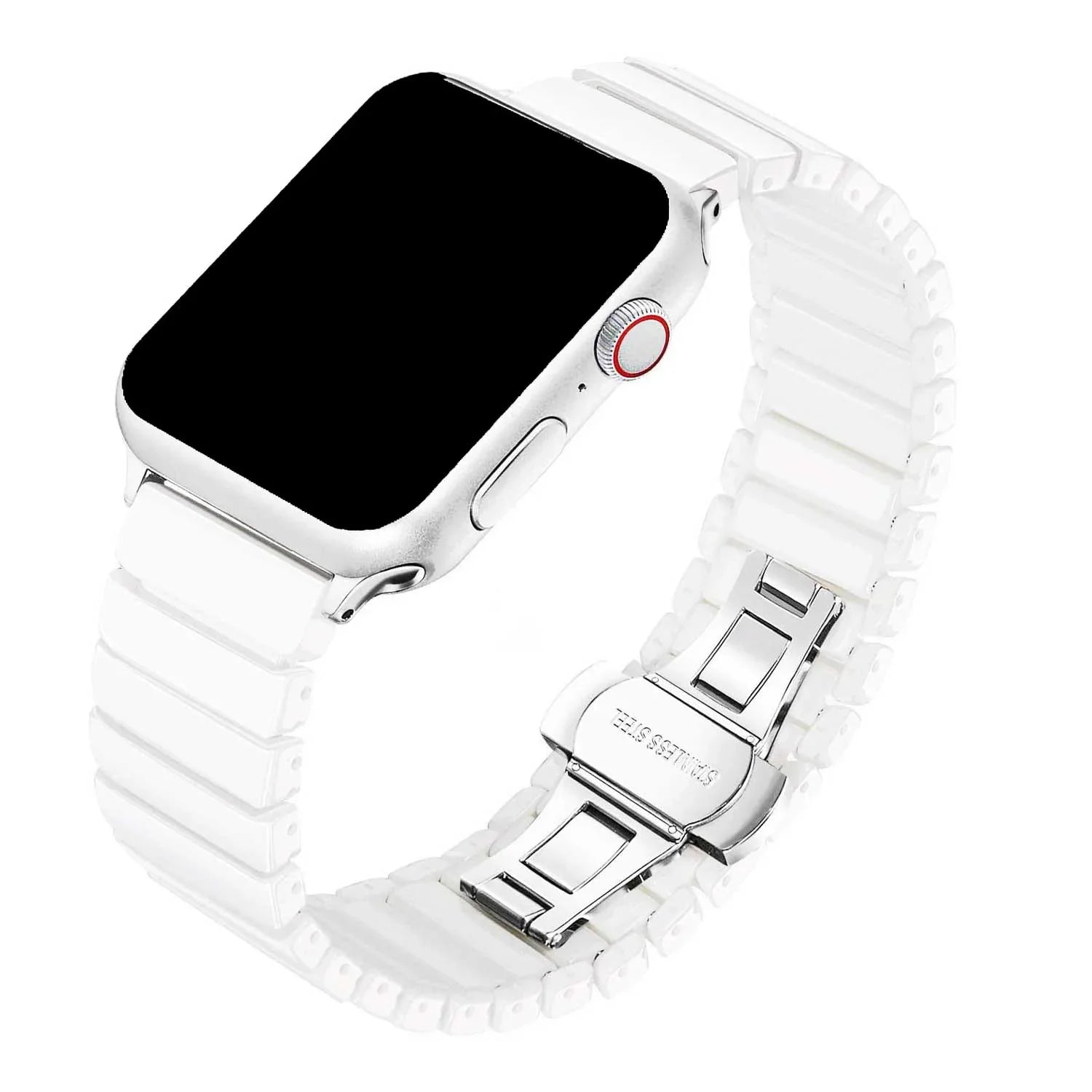 Apple Watch Armband Lumora - Keramik - Weiß