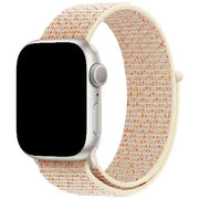 Apple Watch bandje Nexora - geweven - nylon - sterrenlicht kleurrijk