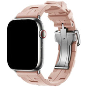 Apple Watch Armband Kilim - Silikon - Pink Sand