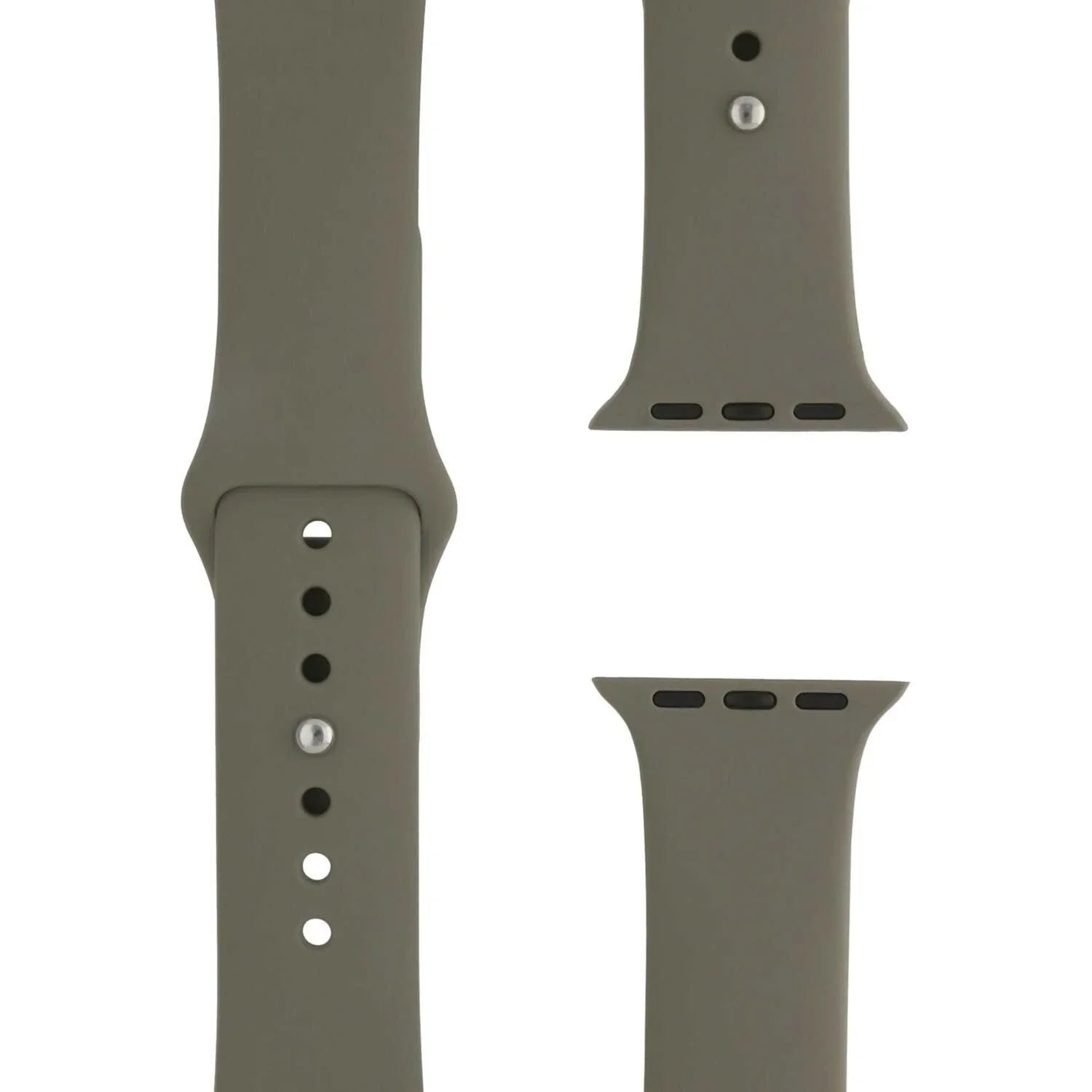Apple Watch bandje Savro - siliconen - khaki