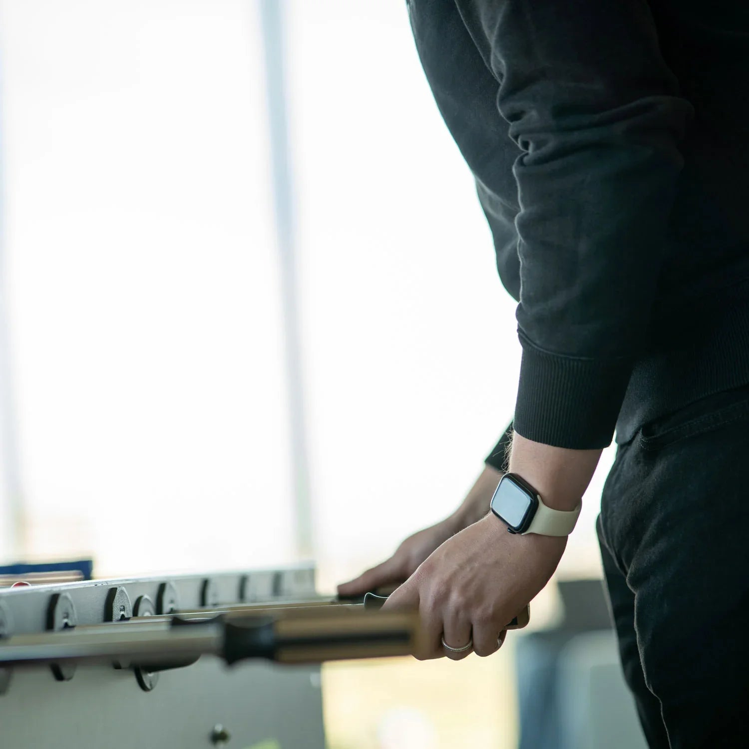 Apple Watch bandje Savro - siliconen - zacht wit