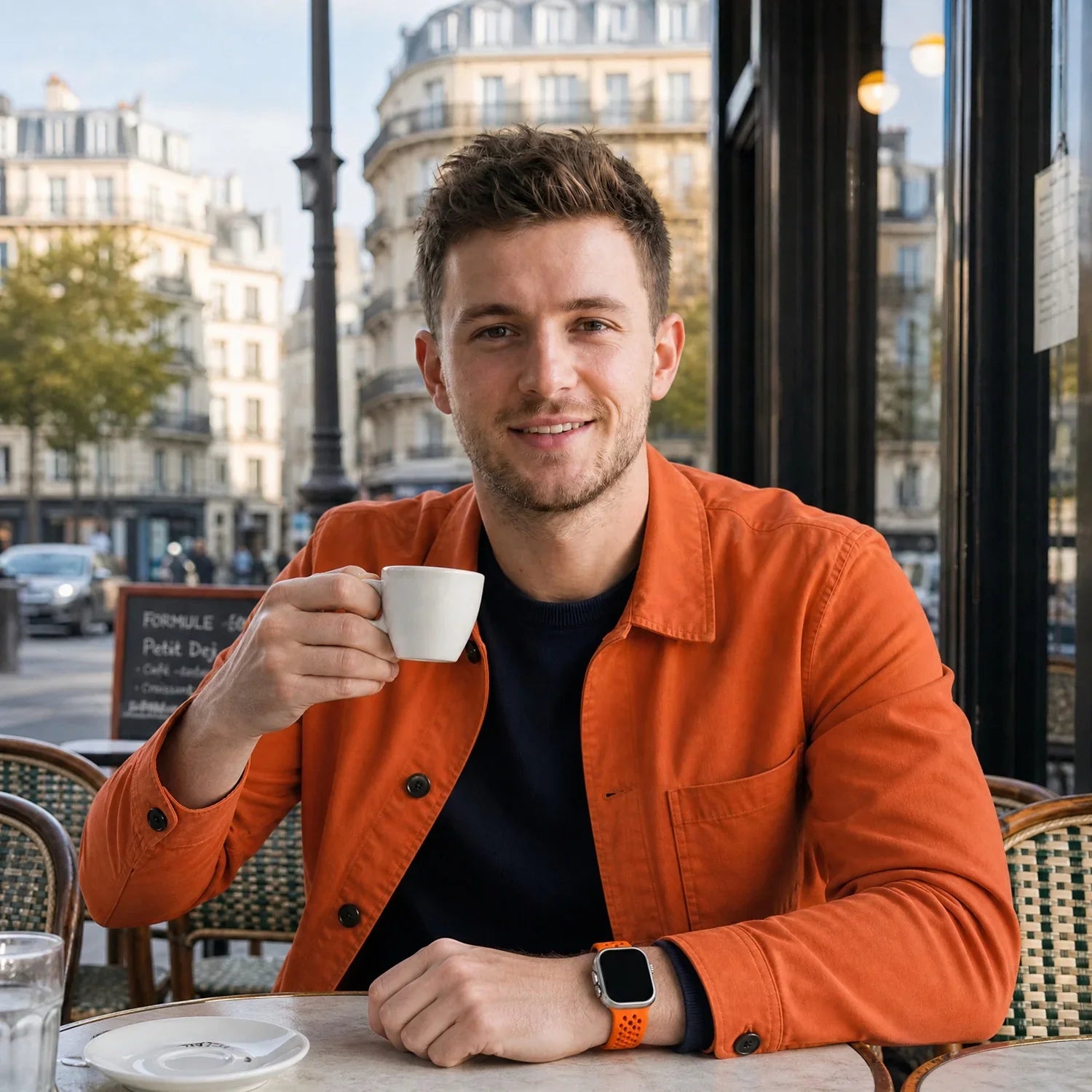 Apple Watch Sprint bandje - siliconen - oranje