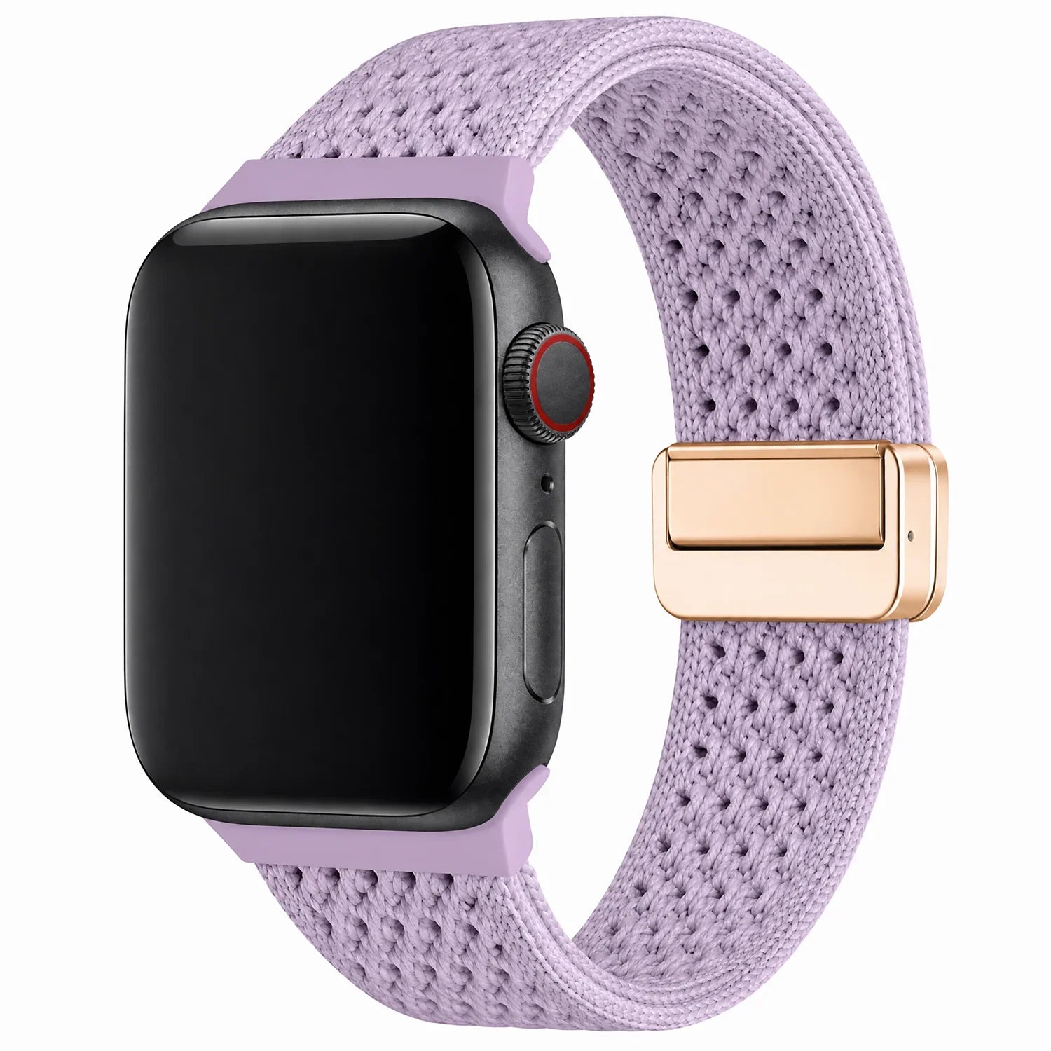 Apple Watch bandje Knit - nylon - lila
