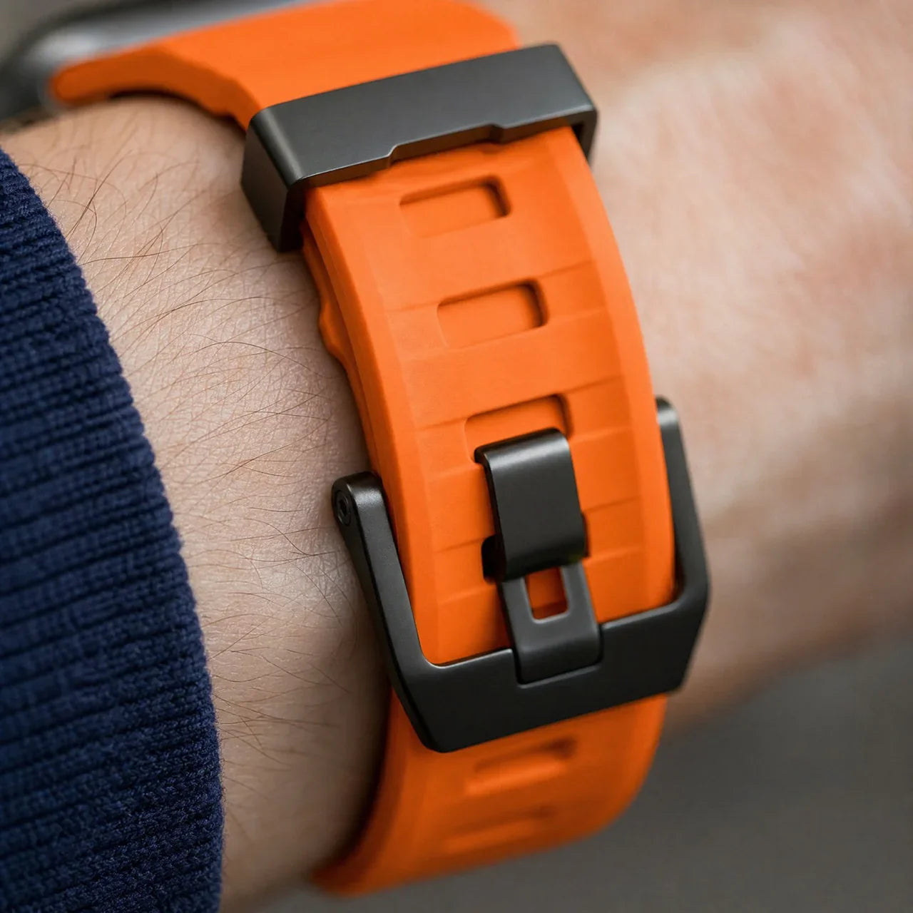 Apple Watch Ranger bandje - siliconen - oranje