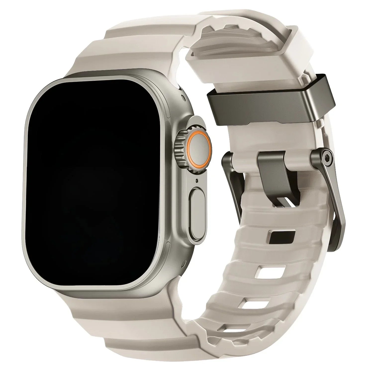 Apple Watch Ranger bandje - siliconen - sterrenlicht