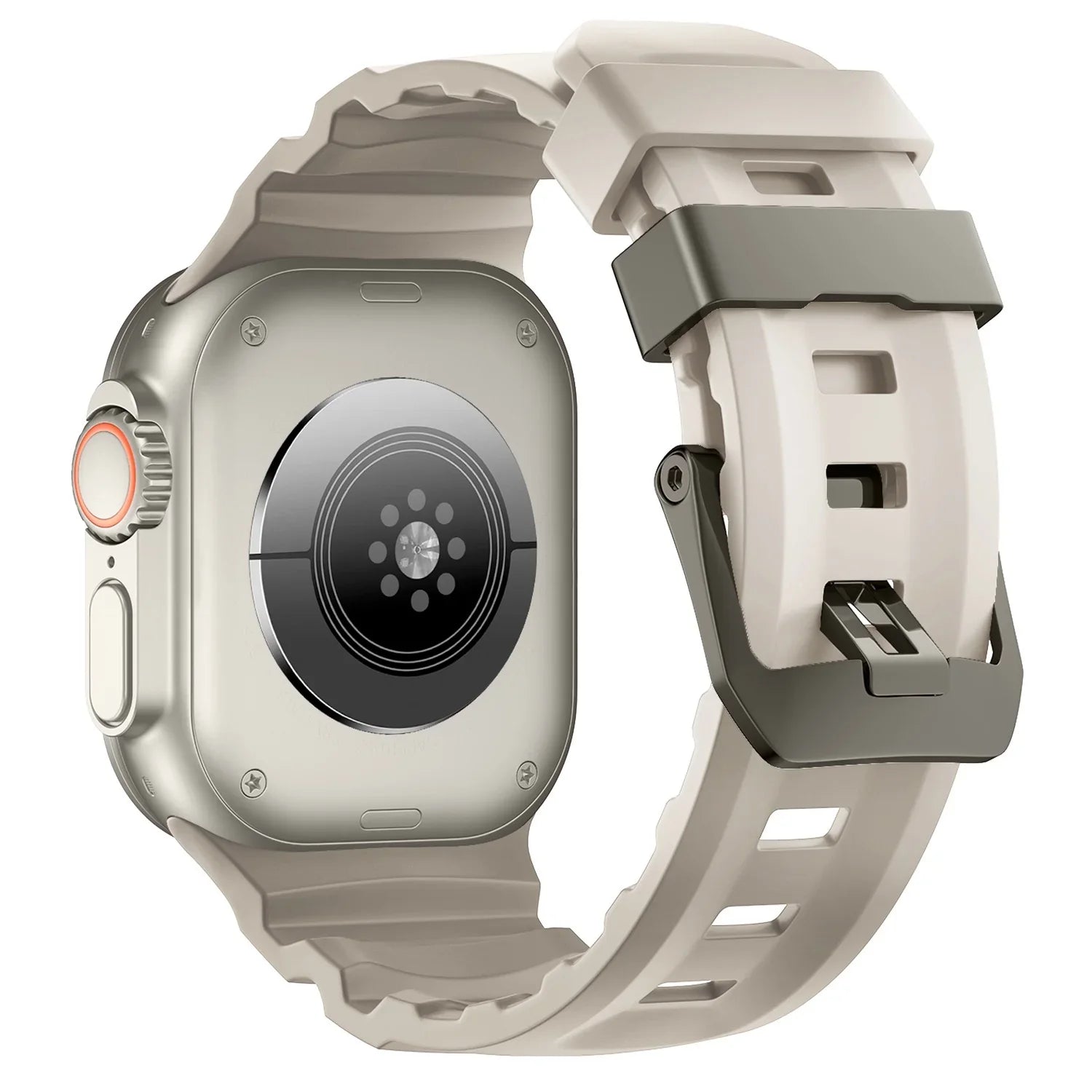 Apple Watch Ranger bandje - siliconen - sterrenlicht