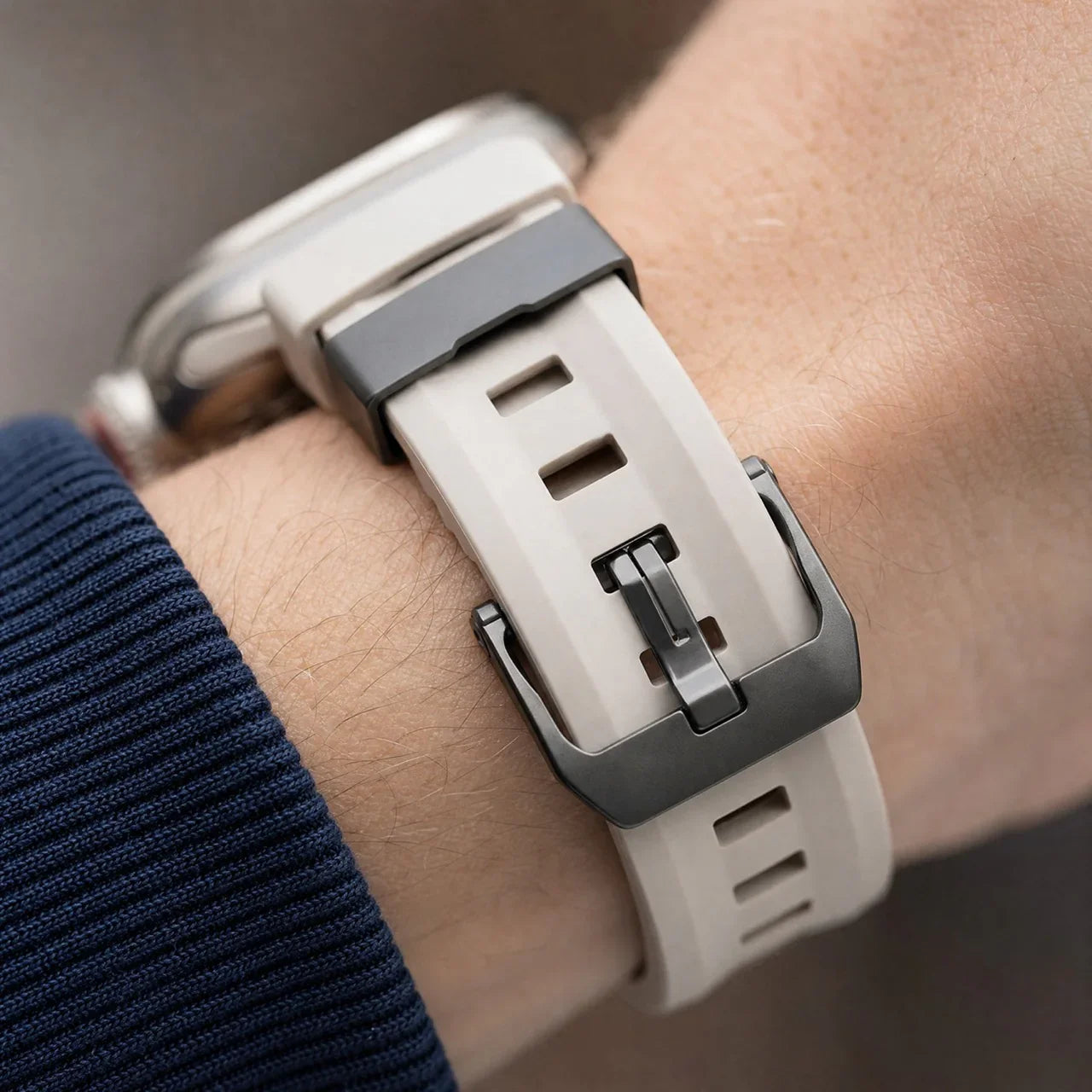 Apple Watch Ranger bandje - siliconen - sterrenlicht