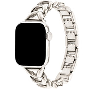 Apple Watch bandje Lisa - staal - sterrenlicht