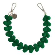 Telefoonkoord Fluwee - groen - zilver