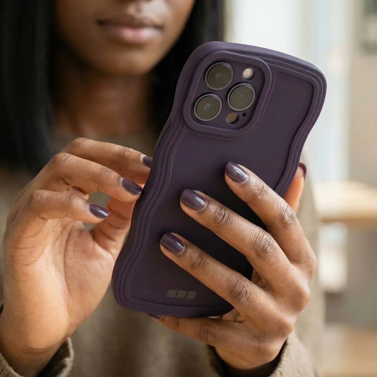 iPhone hoesje Curve - paars